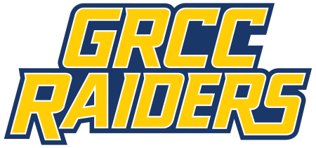 GRCC Raiders Logo Stacked Yellow